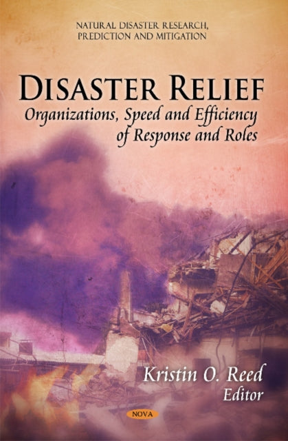 Book cover of: Disaster Relief. By: Kristin Reed