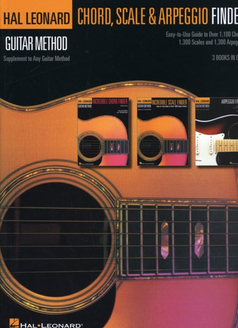 Book cover of: Guitar Chord, Scale & Arpeggio Finder