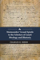 Book cover of: Maimonides' Grand Epistle to the Scholars of Lunel. By: Charles H. Sheer