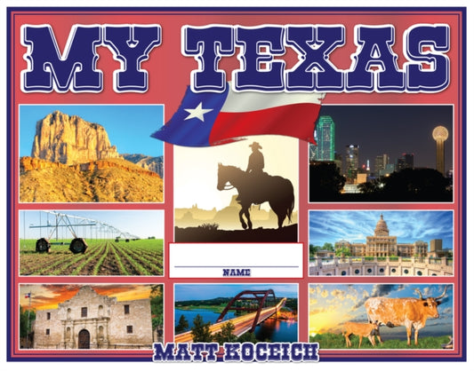 Book cover of: My Texas. By: Matt Koceich