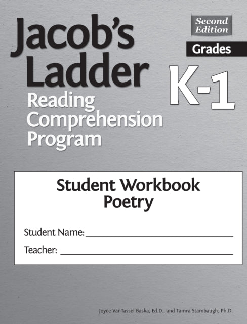 Book cover of: Jacob's Ladder Reading Comprehension Program. By: Joyce VanTassel-Baska