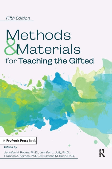 Book cover of: Methods and Materials for Teaching the Gifted. By: Jennifer H. Robins