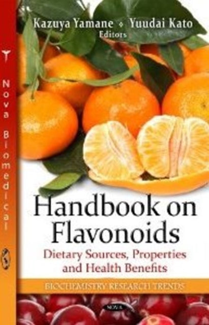 Book cover of: Handbook on Flavonoids. By: Kazuya Yamane
