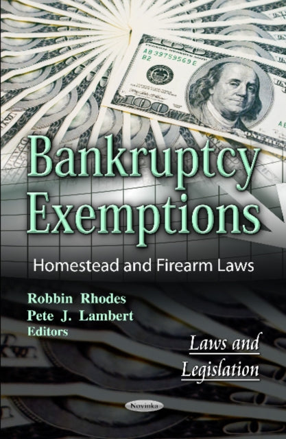 Book cover of: Bankruptcy Exemptions. By: Robbin Rhodes