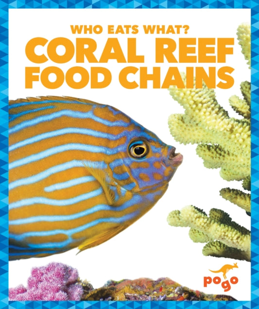 Book cover of: Coral Reef Food Chains. By: Rebecca Pettiford