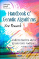 Book cover of: Handbook of Genetic Algorithms. By: Adalberto Ramirez Muñoz