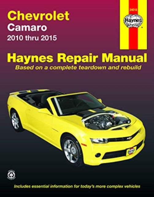 Book cover of: Chevrolet Camaro (10-15). By: Haynes Publishing