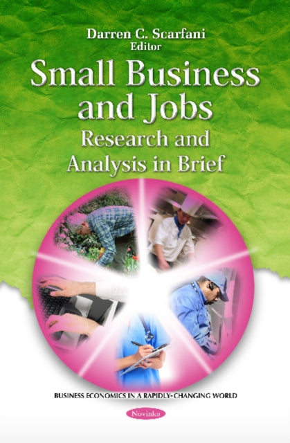 Book cover of: Small Business & Jobs. By: Darren C. Scarfani