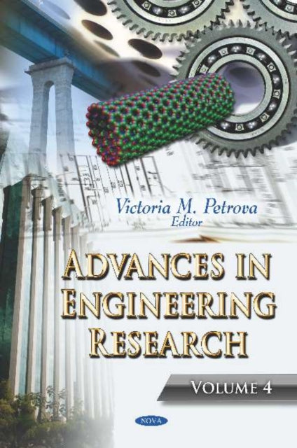 Book cover of: Advances in Engineering Research. By: Victoria M. Petrova