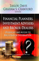 Book cover of: Financial Planners, Investment Advisers & Broker-Dealers. By: Taylor Davis