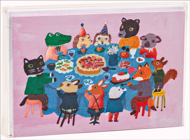 Book cover of: Dinner with Friends Big Notecard Set