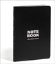 Book cover of: Black A5 Notebook. By: teNeues Stationery