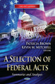 Book cover of: Selection of Federal Acts. By: Patricia Brown