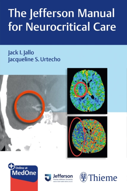 Book cover of: Jefferson Manual for Neurocritical Care. By: Jack I. Jallo