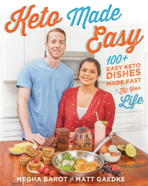 Book cover of: Keto Made Easy. By: Megha Barot
