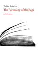 Book cover of: Formality of the Page. By: Tobias Roberts