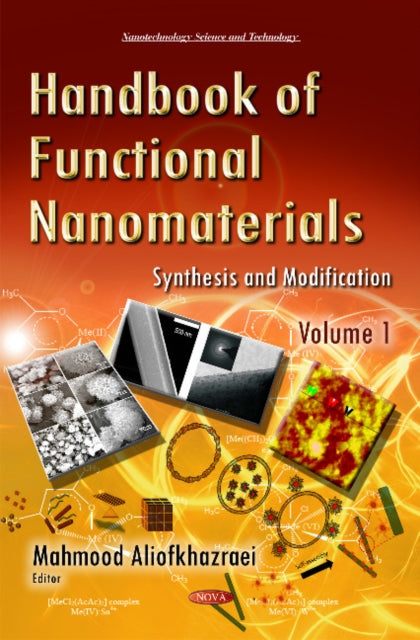 Book cover of: Handbook of Functional Nanomaterials. By: Mahmood Aliofkhazraei