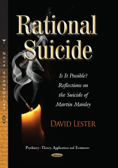 Book cover of: Rational Suicide. By: David Lester