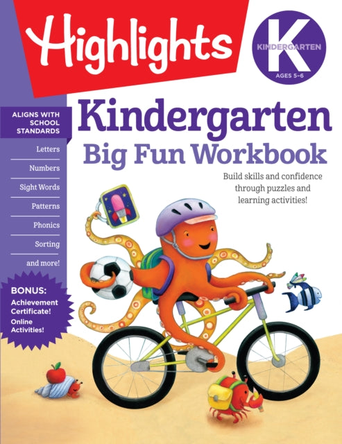 Book cover of: Kindergarten Big Fun Workbook