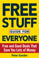 Book cover of: Free Stuff Guide for Everyone Book. By: Peter J. Sander