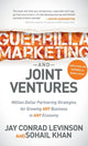 Book cover of: Guerrilla Marketing and Joint Ventures. By: Jay Conrad Levinson