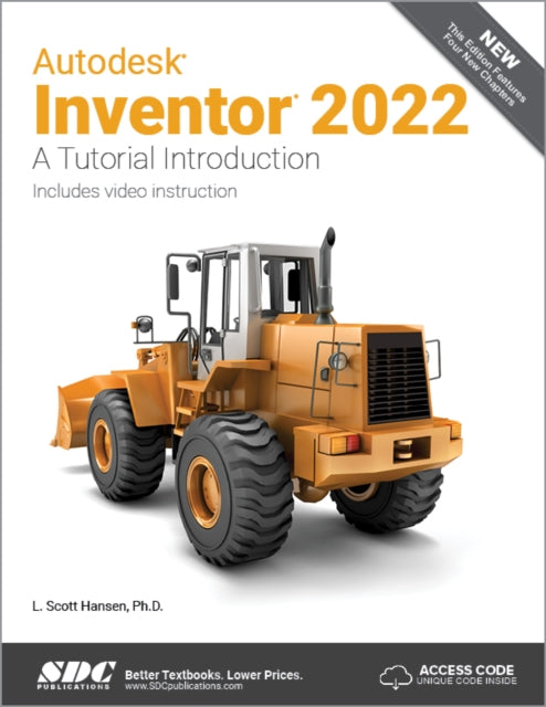 Book cover of: Autodesk Inventor 2022. By: Scott Hansen