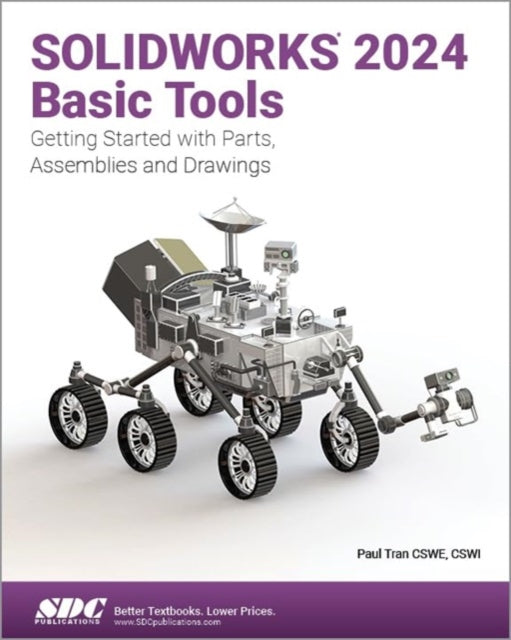 Book cover of: SOLIDWORKS 2024 Basic Tools