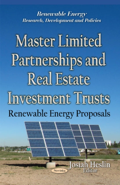 Book cover of: Master Limited Partnerships & Real Estate Investment Trusts
