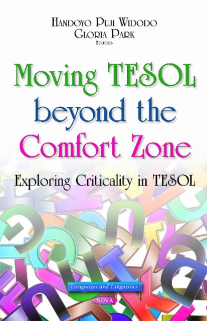 Book cover of: Moving TESOL Beyond the Comfort Zone. By: Handoyo Puji Widodo