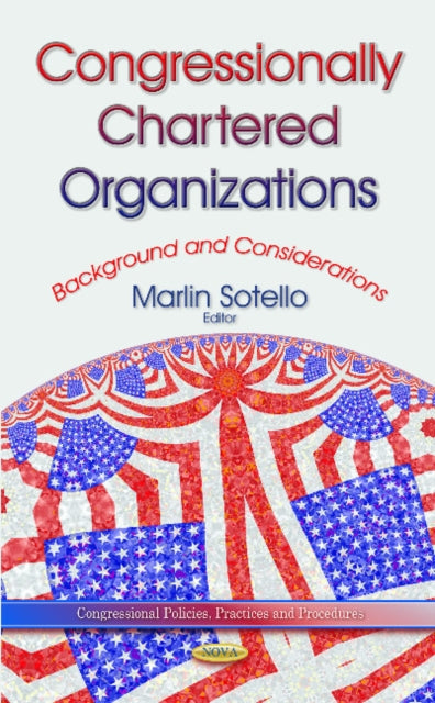 Book cover of: Congressionally Chartered Organizations. By: Marlin Sotello