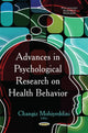 Book cover of: Advances in Psychological Research on Health Behavior. By: Changiz Mohiyeddini