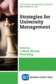 Book cover of: Strategies for University Management. By: J. Mark Munoz