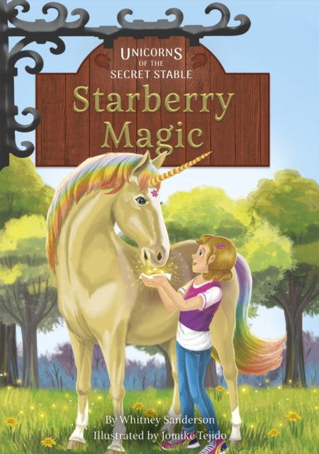Book cover of: Starberry Magic. By: Whitney Sanderson