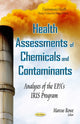 Book cover of: Health Assessments of Chemicals & Contaminants. By: Marcus Rowe