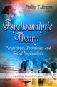 Book cover of: Psychoanalytic Theory. By: Phillip T. Fenton