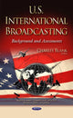 Book cover of: U.S. International Broadcasting. By: Charles Blank