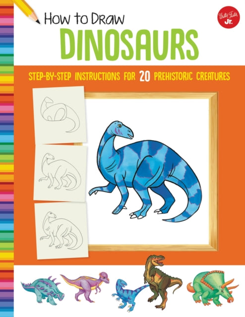 Book cover of: How to Draw Dinosaurs