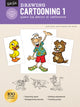 Book cover of: Drawing: Cartooning 1. By: Jack Keely