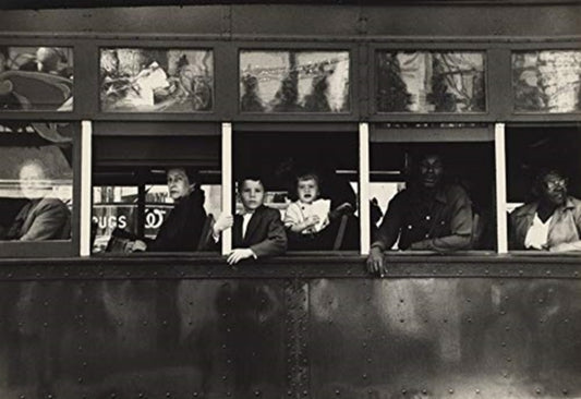 Book cover of: Robert Frank: Trolley—New Orleans. By: Robert Frank