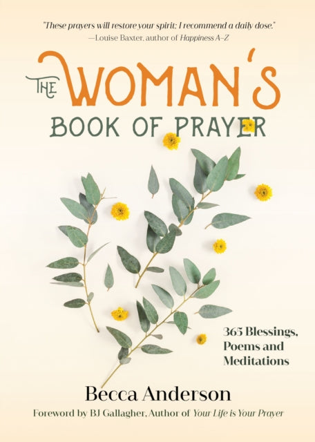 Book cover of: Woman's Book of Prayer. By: Becca Anderson