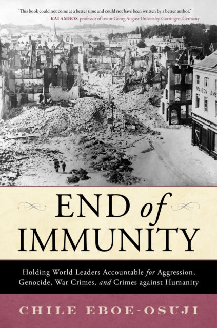 Book cover of: End of Immunity. By: EBOE-OSUJI