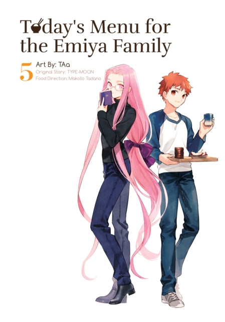 Book cover of: Today's Menu for the Emiya Family, Volume 5. By: TYPE-MOON (Duplicate of OL3130143A)