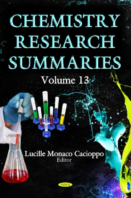 Book cover of: Chemistry Research Summaries. By: Lucille Monaco Cacioppo