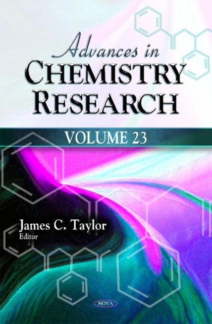 Book cover of: Advances in Chemistry Research. By: Taylor, James C.