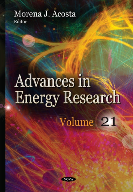 Book cover of: Advances in Energy Research. By: Morena J. Acosta