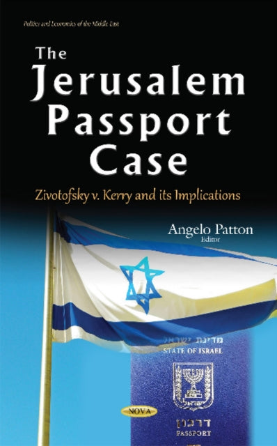 Book cover of: Jerusalem Passport Case. By: Angelo Patton
