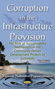 Book cover of: Corruption in the Infrastructure Provision. By: Thomas Nektarios Papanastasiou
