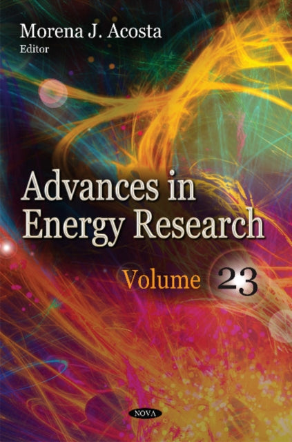 Book cover of: Advances in Energy Research. By: Morena J. Acosta