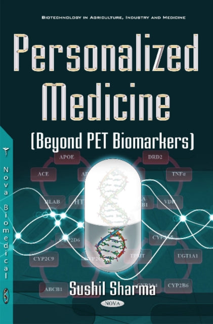 Book cover of: Personalized Medicine (Beyond PET Biomarkers). By: Sushil Sharma