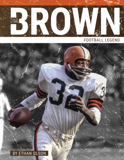 Book cover of: Jim Brown. By: Ethan Olson